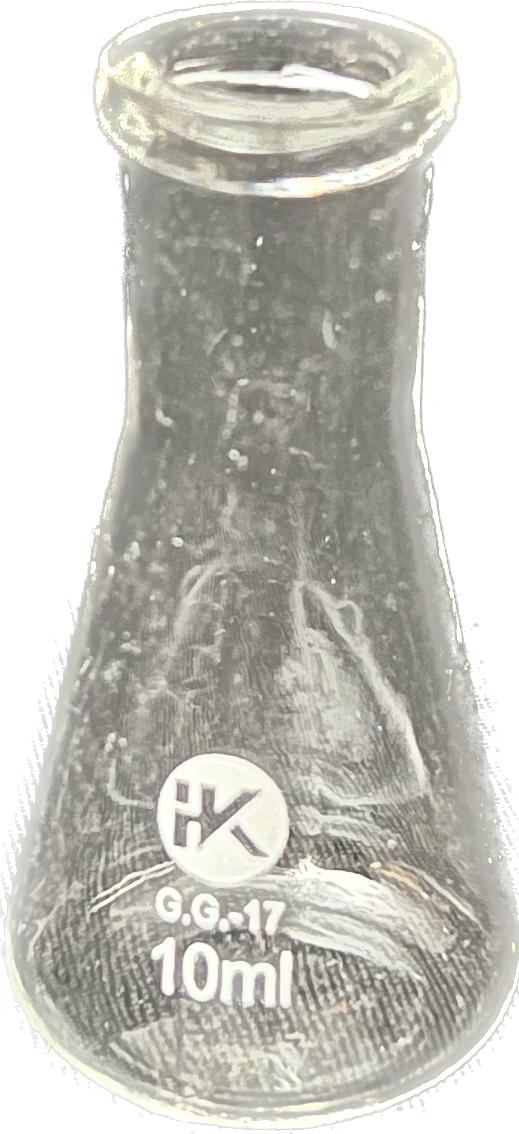 Glass 10ml Conical Flask Tiny Science Lab