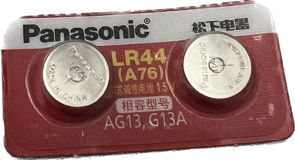 Button Battery replacement LR44 for digital thermometer Tiny Science Lab