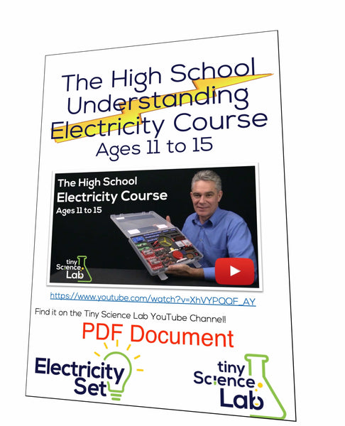 High School Practical Electricity Course Workbook - PDF Digital Download Document