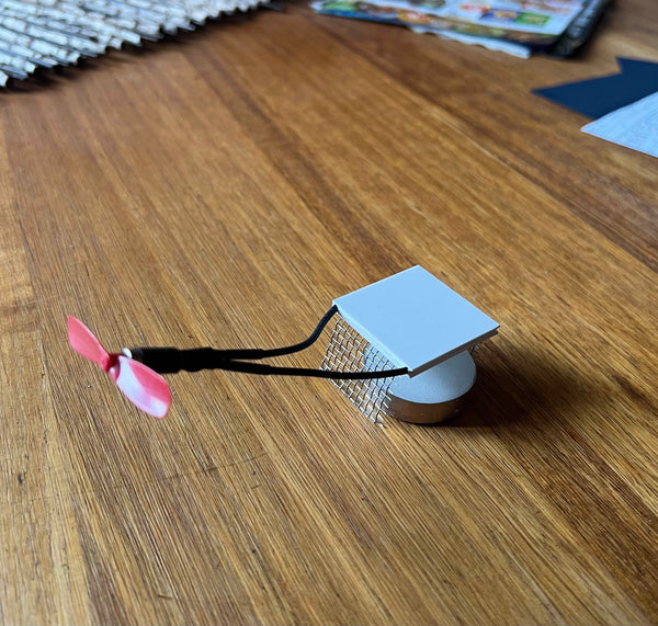 Candle Powered Desk Fan gift