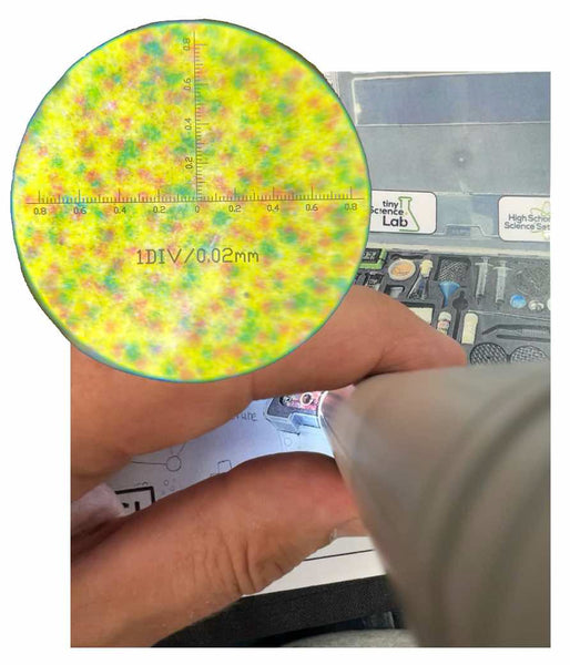 Pocket Microscope 100X Magnification with Downloadable Workbook