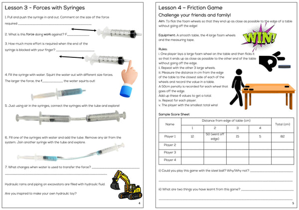Physics cart  - Dynamics Trolley - with 1.5m retractable tape and three sets of wheels