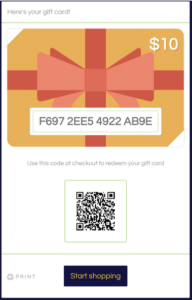 Gift Card and Vouchers - giftcard - giftcards - Tiny Science Lab