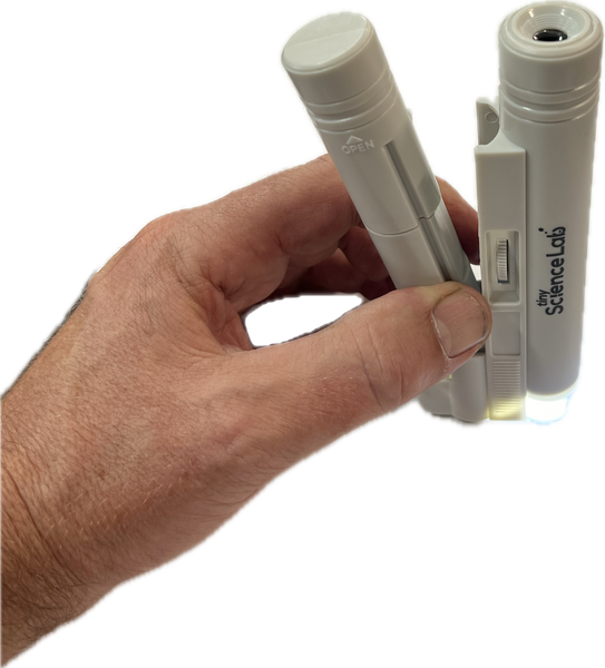 Pocket Microscope 100X Magnification with Downloadable Workbook