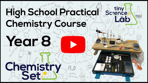 Year 8 High School Practical Chemistry Course Workbook - PDF Digital Download Document