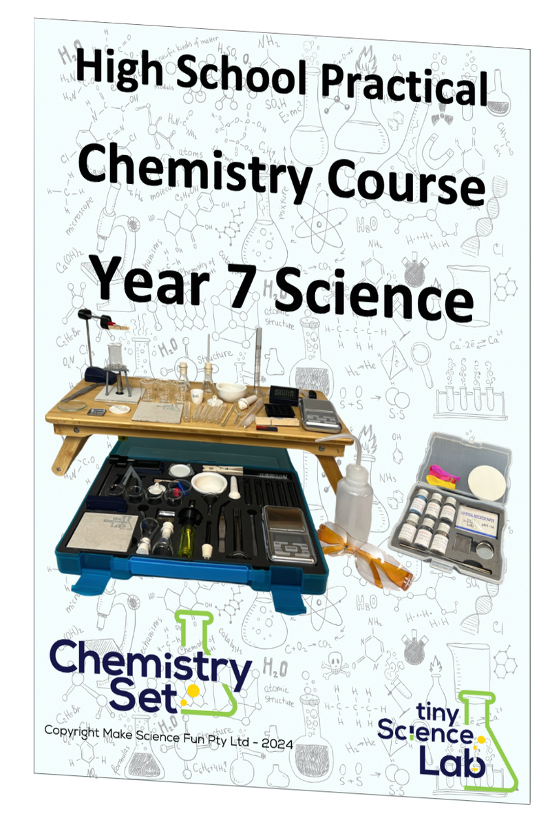 Year 7 High School Chemistry Course Workbook PDF Digital Download Do