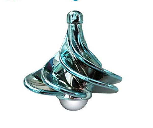 Wind spinner gyroscopic magnetic spinning top - Blow and Go - fidget toy