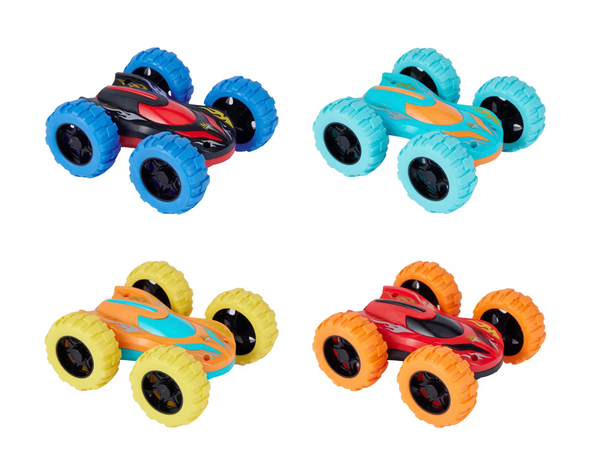 Push and Go Physics Inertial Car Toy with Flywheel