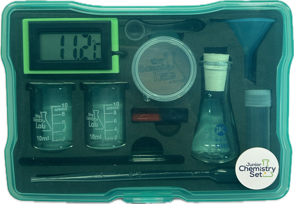 Junior Chemistry Set One includes pdf workbook for Primary aged students