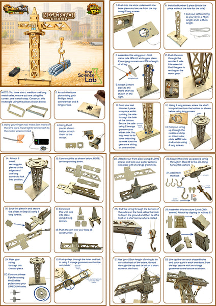 Ages 12 to 17 - Ultimate Pack - Timber Tech Lab - STEM Science Kits - Tiny Science Lab