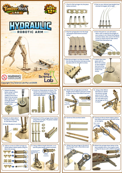 Ages 12 to 17 - Ultimate Pack - Timber Tech Lab - STEM Science Kits - Tiny Science Lab