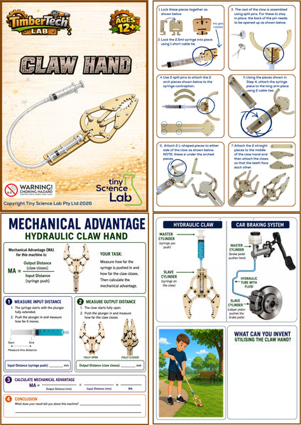 Ages 12 to 17 - Ultimate Pack - Timber Tech Lab - STEM Science Kits - Tiny Science Lab