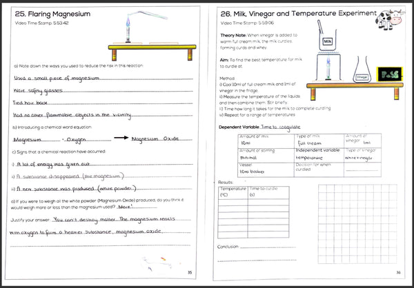 Workbook - Year 8 High School Practical Chemistry Course - PDF Document
