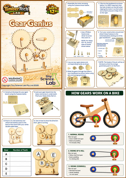 Ages 12 to 17 - Ultimate Pack - Timber Tech Lab - STEM Science Kits - Tiny Science Lab
