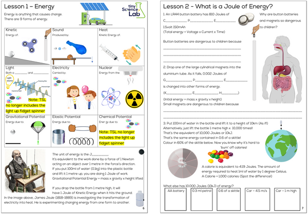 Physics Set for High School - Tiny Science Lab - Science Experiments