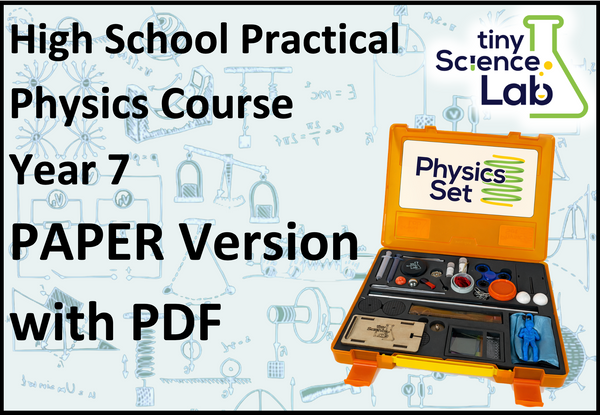 Year 7 High School Physics Course Workbook - Digital PDF Download