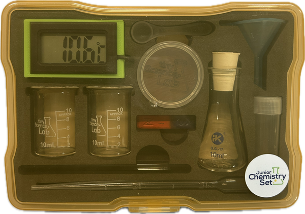 Junior Chemistry Set One includes pdf workbook for Primary aged students