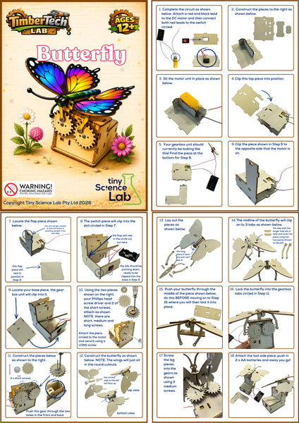Ages 12 to 17 - Ultimate Pack - Timber Tech Lab - STEM Science Kits - Tiny Science Lab