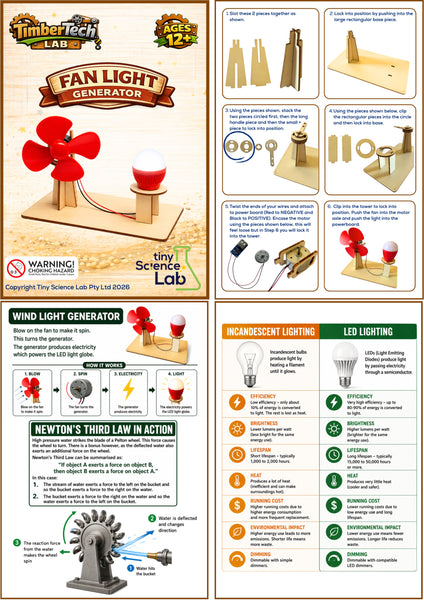 Ages 12 to 17 - Ultimate Pack - Timber Tech Lab - STEM Science Kits - Tiny Science Lab