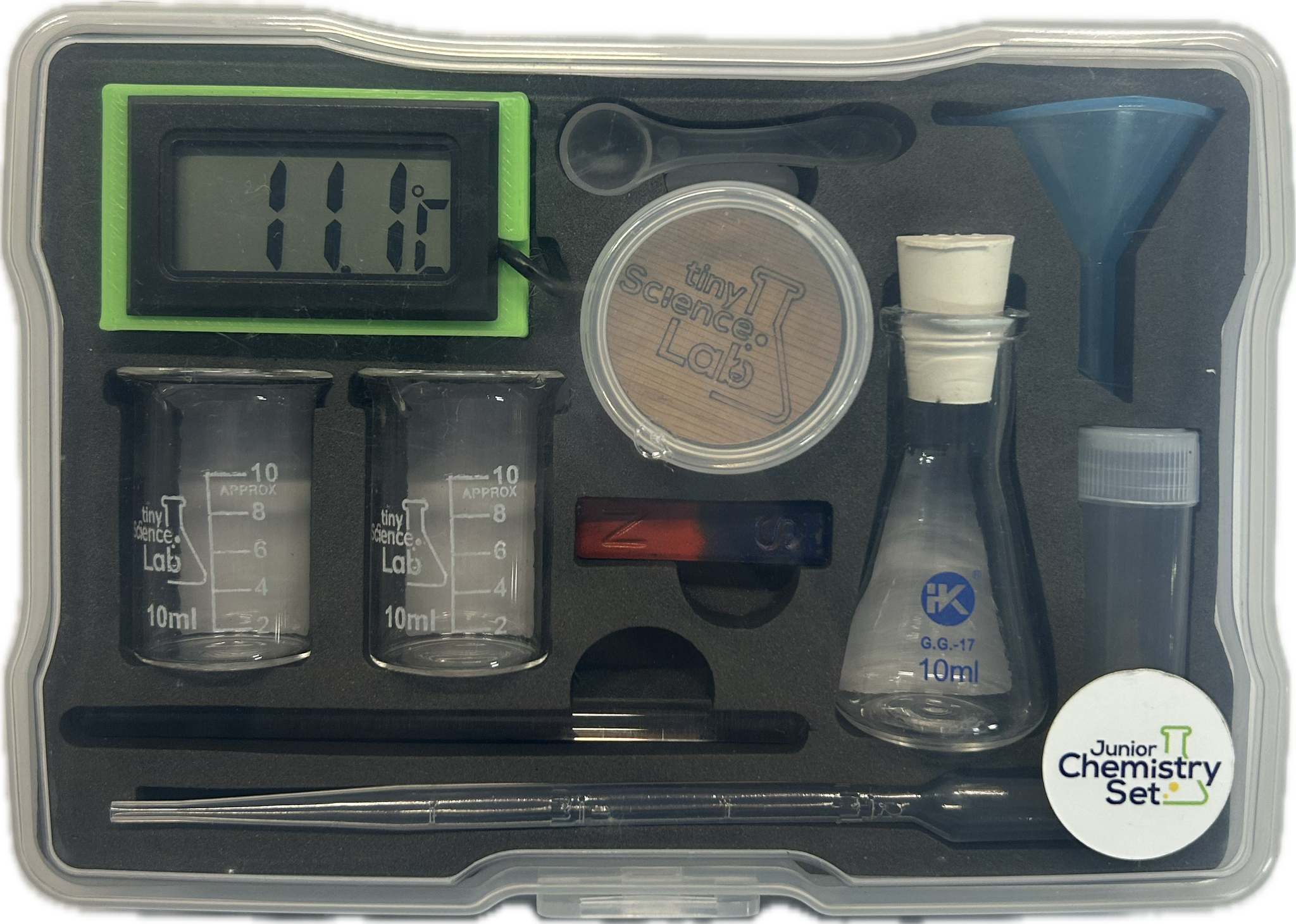 Junior Chemistry Set One includes pdf workbook for Primary aged students