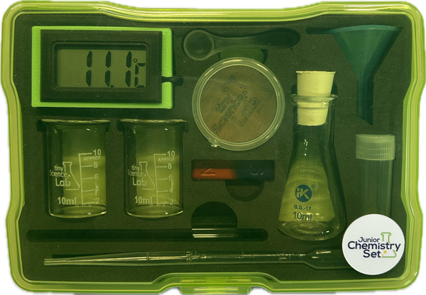 Junior Chemistry Set One includes pdf workbook for Primary aged students