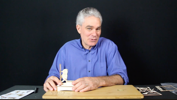 Ages 10 to 13 - Cheaper Buy The Dozen - Video Recording Download - Timber Tech Lab STEM - Science Wood Kit - Tiny Science Lab