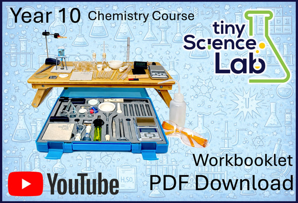 Year 10 High School Practical Chemistry Course Workbook - PDF Download