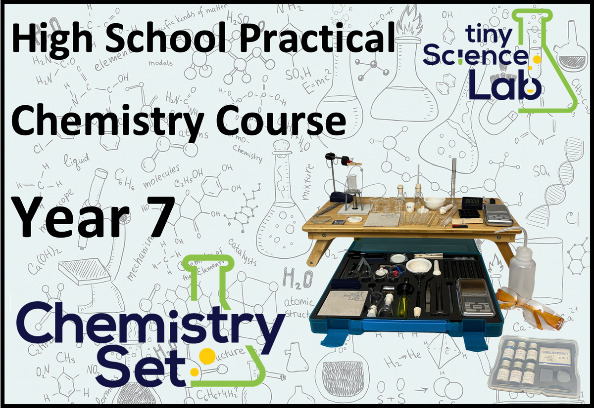 Year 7 High School Chemistry Course Workbook Digital Download Docume