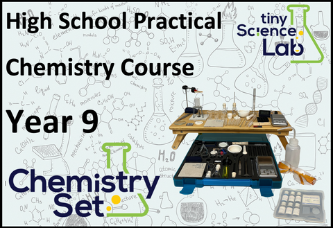 Year 9 High School Practical Chemistry Course Workbook - Digital Download Document