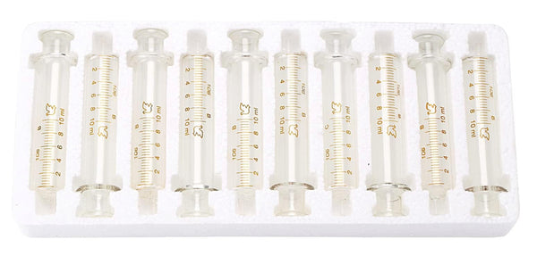 10ml glass syringe