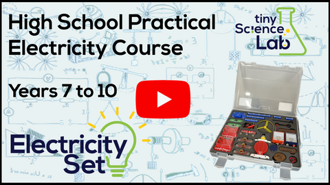 High School Practical Electricity Course Workbook - PDF Digital Download Document