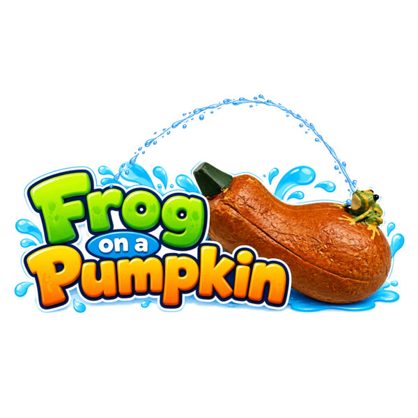 Frog on a Pumpkin - Water fountain heat expansion - Hot Tea Thermometer Tester