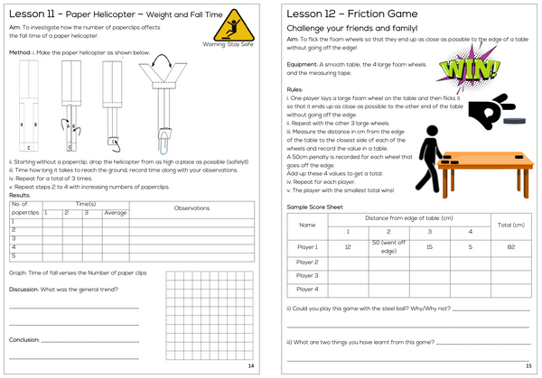 Year 7, 8,9 and 10 General Science Practical Course Workbook - Digital Download