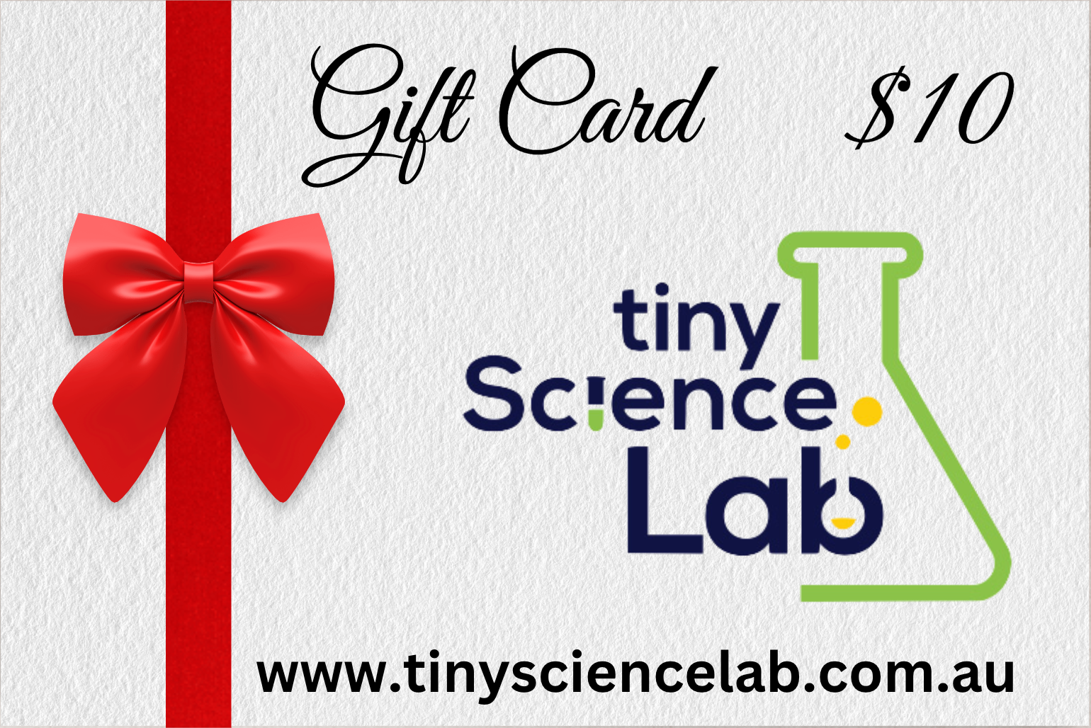 Gift Card and Vouchers - Tiny Science Lab
