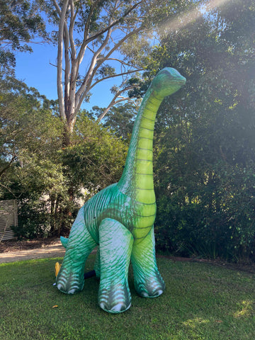 Inflatable dinosaur