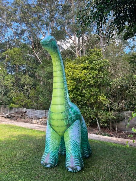 Inflatable dinosaur