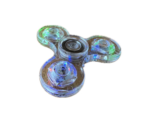 Fidget Spinner with light up Red Green Blue LED Lights
