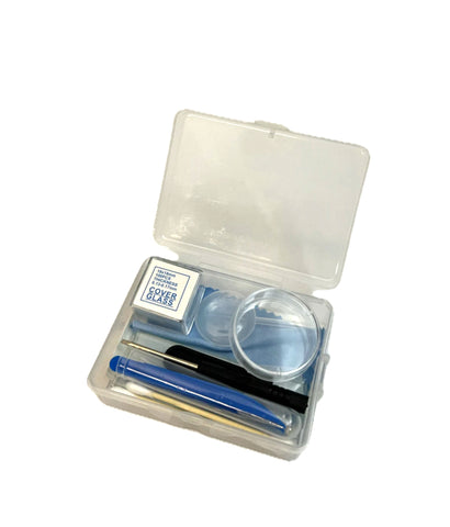 Microscope Accessory Kit with glass slides and cover slips