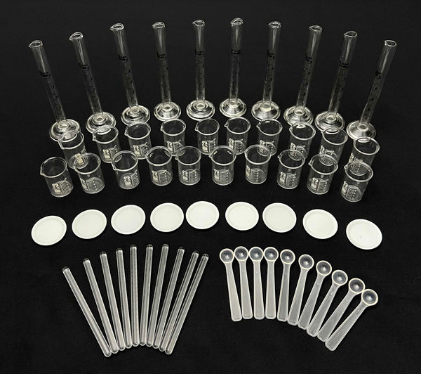 Glassware Assessment Set of Ten
