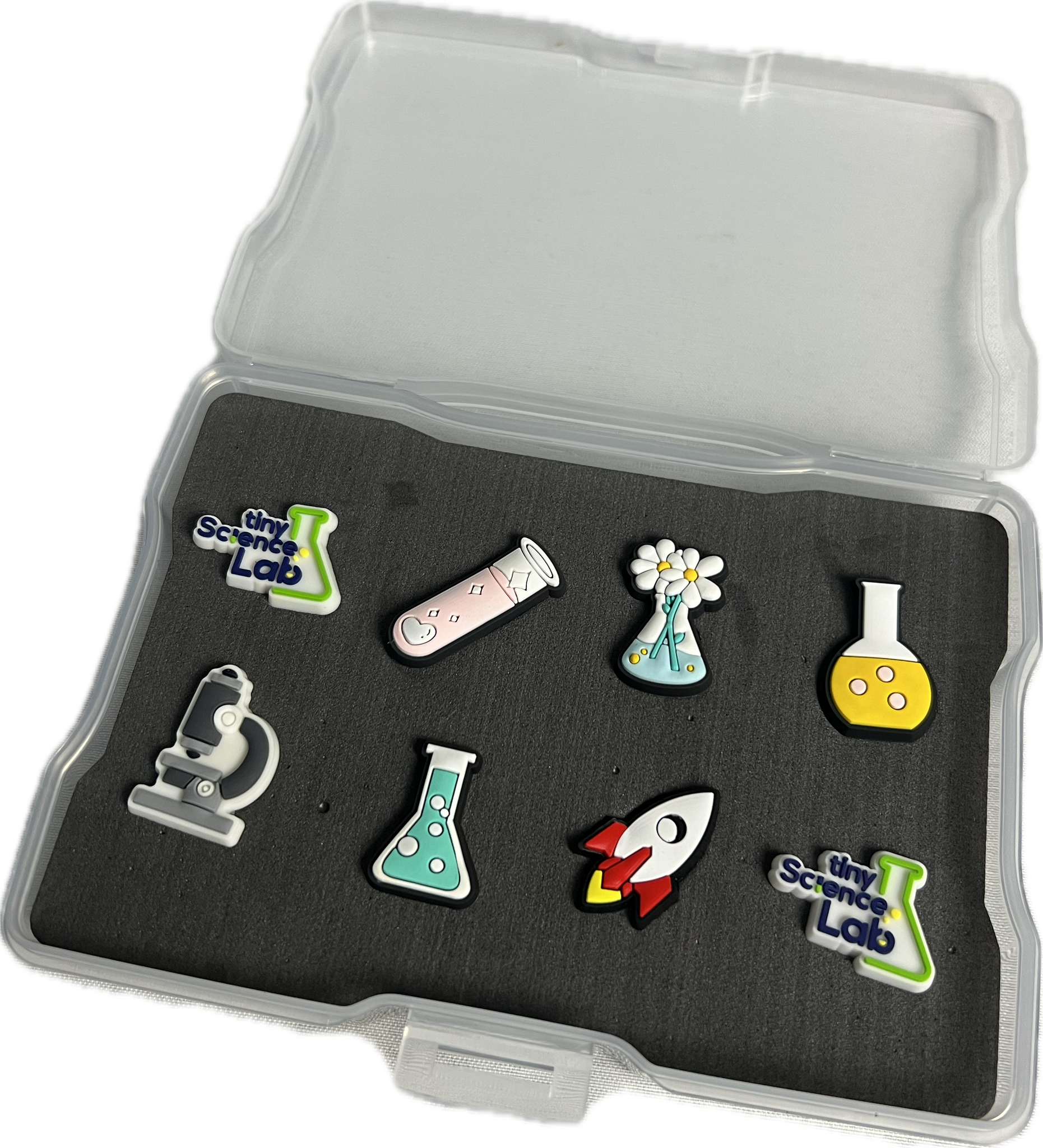 Science Jibbets Shoe Charms - Tiny Science Lab
