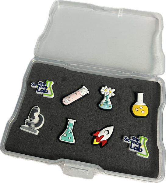 Science Jibbets Shoe Charms - Tiny Science Lab