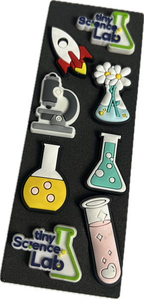 Science Jibbets Shoe Charms - Tiny Science Lab