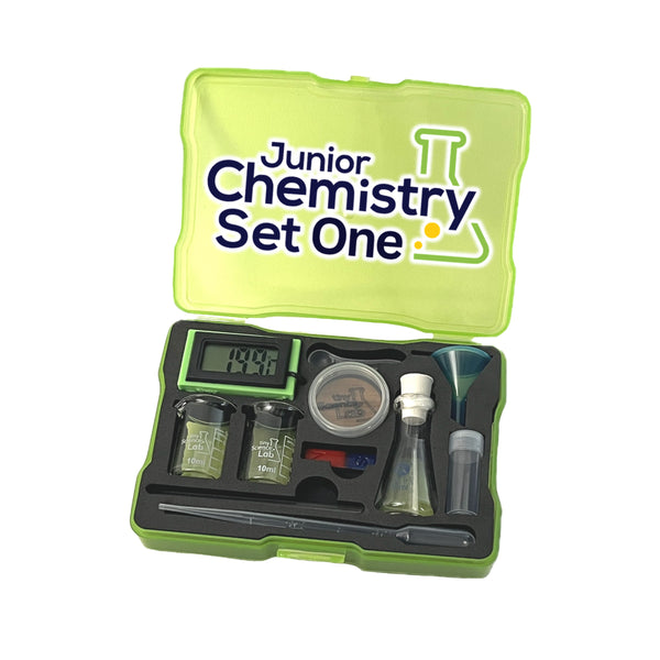 Junior Chemistry Set One includes pdf workbook for Primary aged students