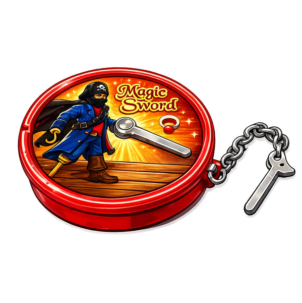 Magic sword trick Optical Illusion