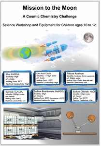 Mission to the Moon Science Chemistry Workshop and Equipment Ages 10 to 12