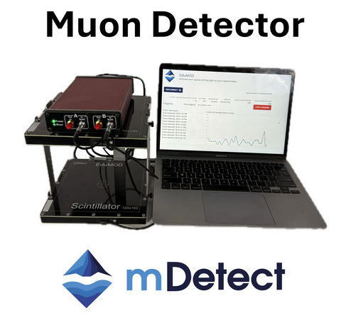 Muon Detector EduMod by mDetect Cosmic Radiation Detection