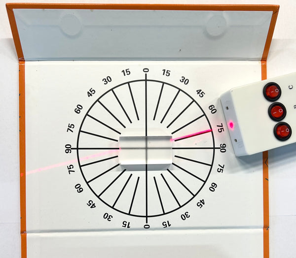 Physics Optical Light Experiment Ray Box Kit