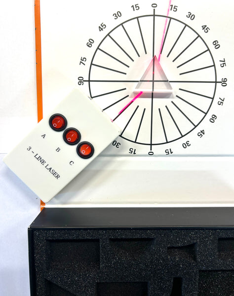 Physics Optical Light Experiment Ray Box Kit