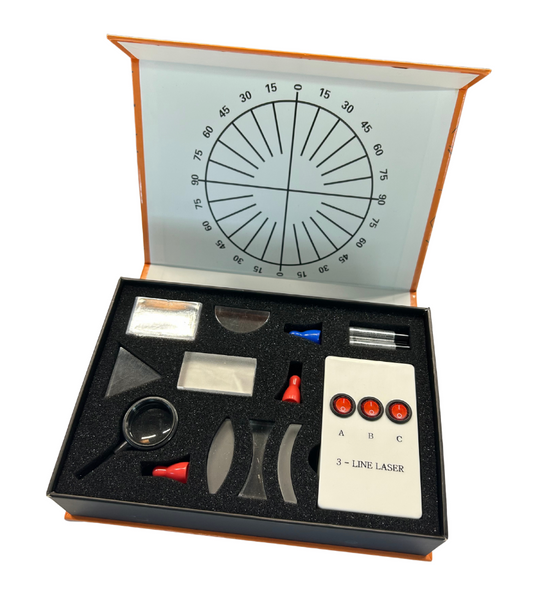Physics Optical Light Experiment Ray Box Kit