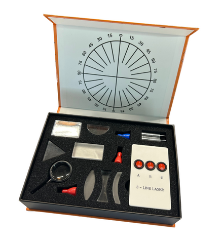 Physics Optical Light Experiment Ray Box Kit